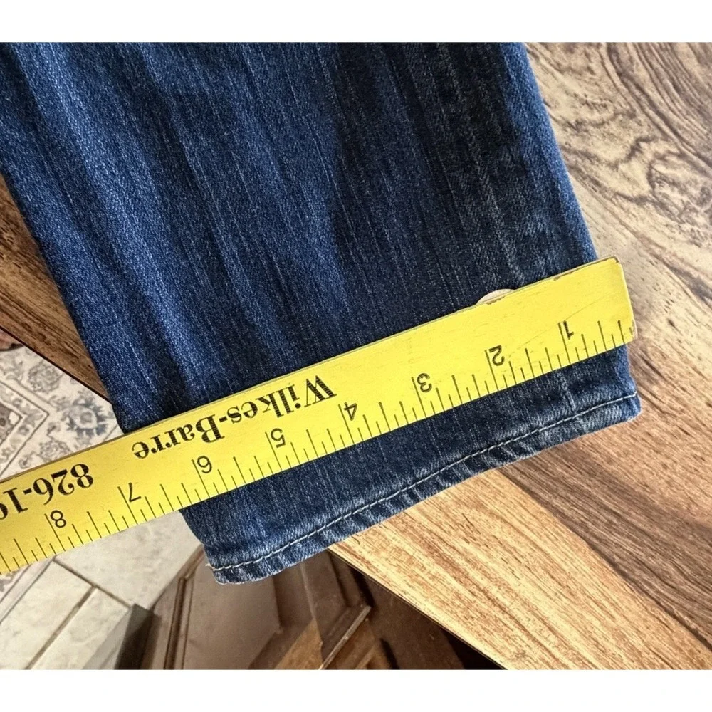 Polo Ralph Lauren Vintage 67 Blake Jeans Women's 28 Stretch Cuff Y2K Distressed - Picture 9 of 9